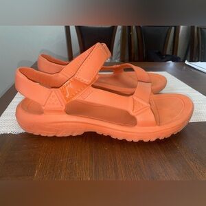 Teva Sandals Orange Women’s 11 / Men’s 9 Adjustable Comfort Sport